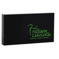 Black Rectangular Acrylic Paper Weight (2 1/2"x 4"x 3/4") (Screen Printed0